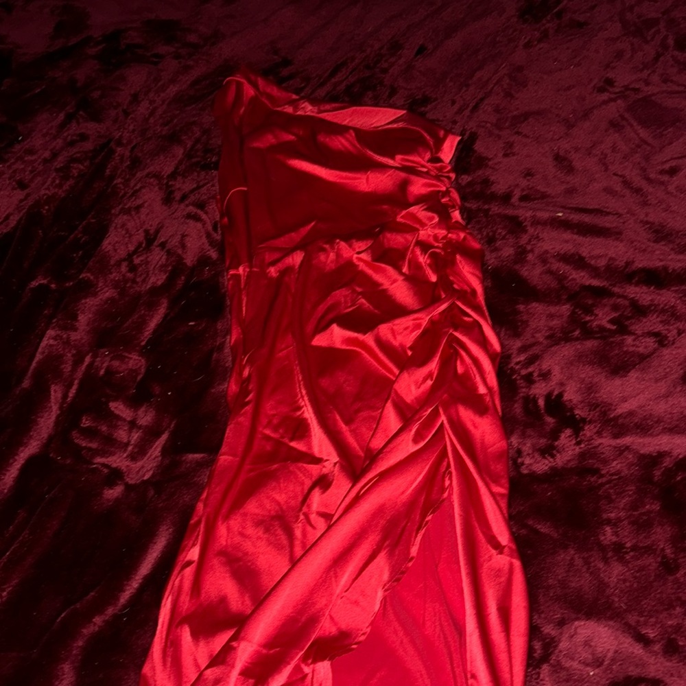 Red dress
